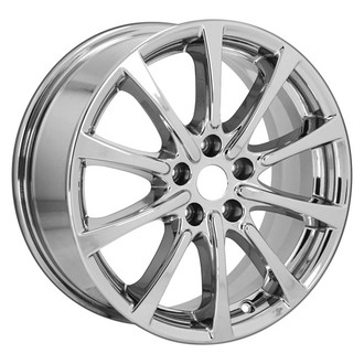 CCI® - 10 I-Spoke PVD Chrome Bright OEM 18x7.5 Alloy Factory Wheel - Remanufactured