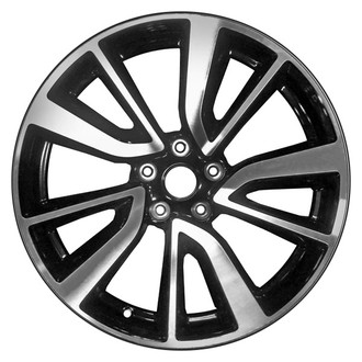 CCI® - 5 V-Spoke Machined and Black 19x7 Alloy Factory Wheel - Replica