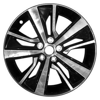 CCI® - 10-Spoke Machined Face with Painted Charcoal Pockets 18x8 Alloy Factory Wheel - Remanufactured