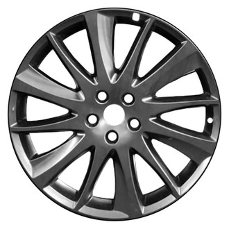 CCI® - 12-Spoke Black Satin Clear 20x7.5 Alloy Factory Wheel - Remanufactured