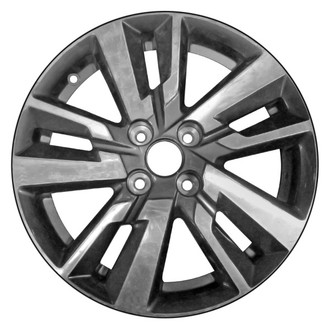CCI® - Double 5-Spoke Machined Medium Charcoal 16x6 Alloy Factory Wheel - Remanufactured