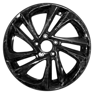 CCI® - 5 Double Spiral-Spoke PVD Dark OEM 17x7 Alloy Factory Wheel - Remanufactured