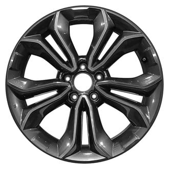CCI® - 6 V-Spoke Machined and Dark Charcoal 18x7.5 Alloy Factory Wheel - Remanufactured