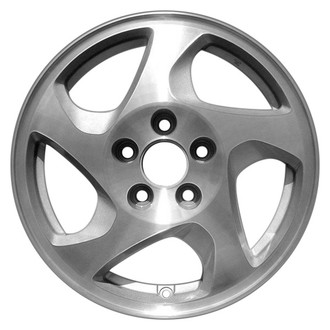 CCI® - 5 Turbine-Spoke Bright Silver 16x6.5 Alloy Factory Wheel - Remanufactured