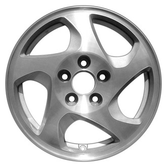CCI® - 5 Turbine-Spoke Bright Silver 16x6.5 Alloy Factory Wheel - Remanufactured