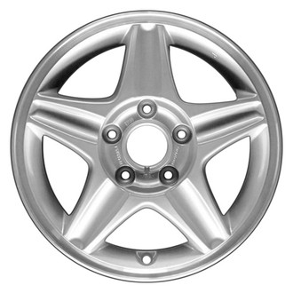 CCI® - 5-Spoke Bright Sparkle Silver 15x6.5 Alloy Factory Wheel - Remanufactured