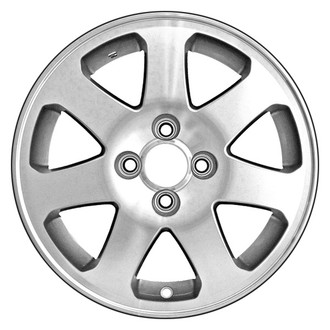 CCI® - 7 I-Spoke Machined and Silver 15x6 Alloy Factory Wheel - Remanufactured