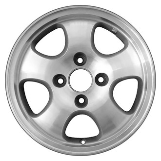 CCI® - 5-Slot Medium Silver Sparkle Textured 15x6 Alloy Factory Wheel - Remanufactured