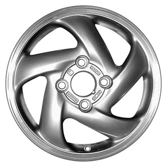 CCI® - 5-Spoke Sparkle Silver with Gray Flakes 15x5.5 Alloy Factory Wheel - Remanufactured