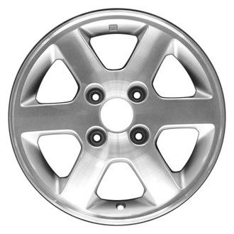 CCI® - 6 I-Spoke Sparkle Silver Textured 15x6 Alloy Factory Wheel - Remanufactured