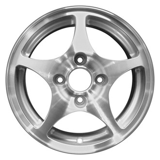 CCI® - 5-Spoke Bright Sparkle Silver 15x6.5 Alloy Factory Wheel - Remanufactured