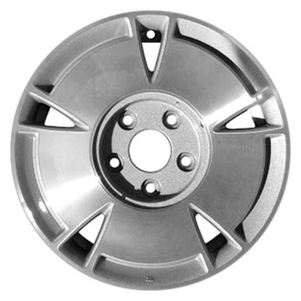 CCI® - 5-Slot Machined and Silver 15x6 Alloy Factory Wheel - Remanufactured