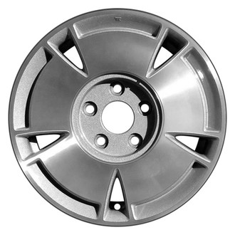 CCI® - 5-Slot Machined and Silver 15x6 Alloy Factory Wheel - Remanufactured