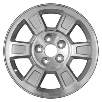 CCI® - 6-Spoke Machined and Silver 17x7.5 Alloy Factory Wheel - Remanufactured