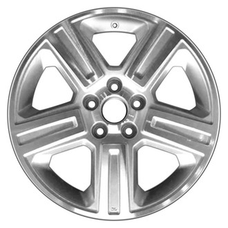 CCI® - 5-Spoke Machined and Silver 18x7.5 Alloy Factory Wheel - Remanufactured