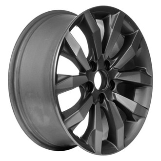 CCI® - 5 V-Spoke Machined and Black 17x7 Alloy Factory Wheel - Remanufactured
