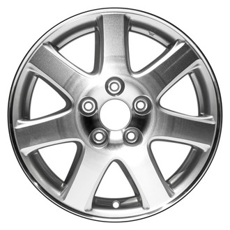CCI® - 7-Spoke Machined with Silver Vents 16x6.5 Alloy Factory Wheel - Remanufactured
