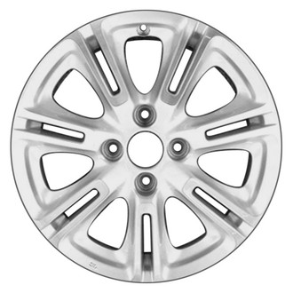 CCI® - 7 Double I-Spoke Machined and Silver 15x5.5 Alloy Factory Wheel - Remanufactured