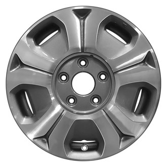 CCI® - 5 V-Spoke Machined and Gray 15x6 Alloy Factory Wheel - Remanufactured