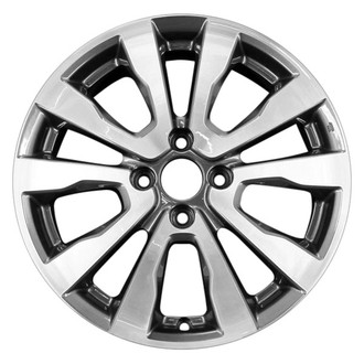 CCI® - 5 V-Spoke Machined and Charcoal 16x6 Alloy Factory Wheel - Remanufactured