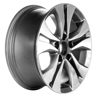CCI® - 5 V-Spoke Dark Charcoal Metallic Textured Machined 16x7 Alloy Factory Wheel - Remanufactured