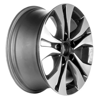 CCI® - 5 V-Spoke Machined and Dark Charcoal 16x7 Alloy Factory Wheel - Remanufactured