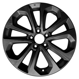 CCI® - Double 5-Spoke Dark PVD Chrome Aftermarket 18x8 Alloy Factory Wheel - Remanufactured