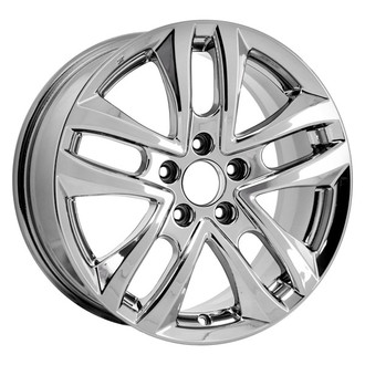 CCI® - Double 5-Spoke Light PVD Chrome 17x7.5 Alloy Factory Wheel - Remanufactured
