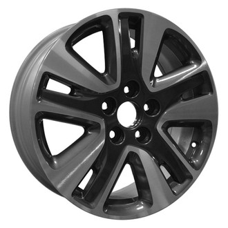 CCI® - 5 V-Spoke Machined and Charcoal 18x7 Alloy Factory Wheel - Remanufactured