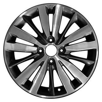 CCI® - 5 W-Spoke Machined and Dark Charcoal Metallic 16x6 Alloy Factory Wheel - Remanufactured