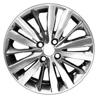 CCI® - 5 W-Spoke Machined and Black 16x6 Alloy Factory Wheel - Remanufactured