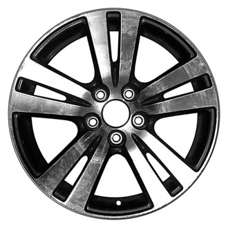 CCI® - Double 5-Spoke Machined and Dark Charcoal Metallic 18x8 Alloy Factory Wheel - Remanufactured