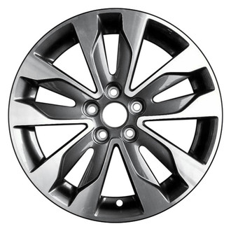 CCI® - 5 V-Spoke Machined and Dark Charcoal 18x7.5 Alloy Factory Wheel - Remanufactured