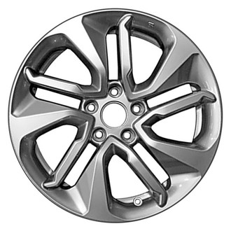 CCI® - 10 Spiral-Spoke Medium Silver Metallic 17x7.5 Alloy Factory Wheel - Remanufactured