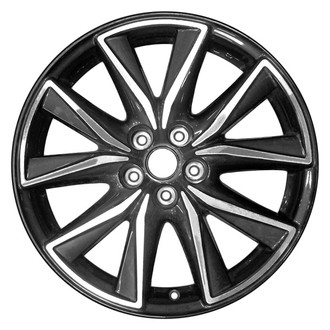 CCI® - 10-Spoke Machined and Dark Charcoal 19x7 Alloy Factory Wheel - Remanufactured