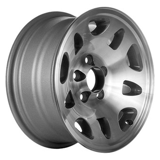 CCI® - 10-Slot Flat Hub with Screw In Cap 15x7 Alloy Factory Wheel - Remanufactured