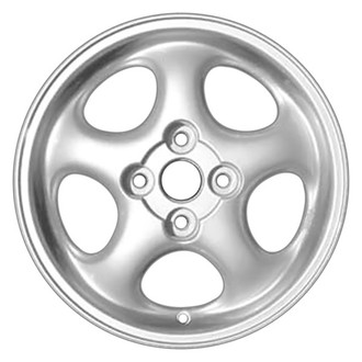 CCI® - 5-Spoke Sparkle Silver Textured 14x6 Alloy Factory Wheel - Remanufactured