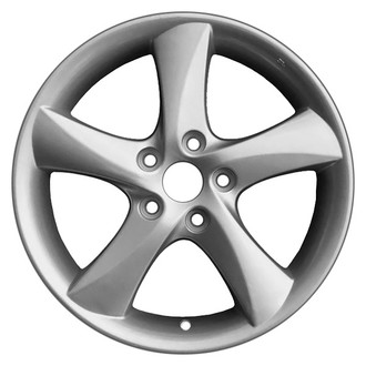 CCI® - 5 Turbine-Spoke Silver 17x7 Alloy Factory Wheel - Remanufactured