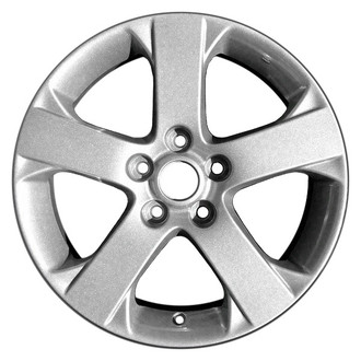CCI® - 5-Spoke Silver 17x6.5 Alloy Factory Wheel - Remanufactured