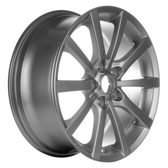 CCI® - 10 Alternating-Spoke Silver 17x7 Alloy Factory Wheel - Replica