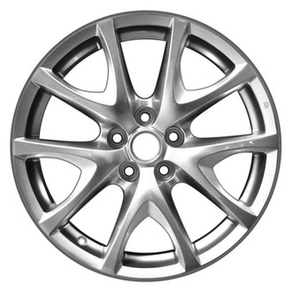 CCI® - 5 V-Spoke Silver Metallic Full Face 18x8 Alloy Factory Wheel - Remanufactured