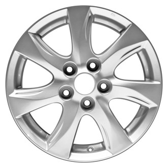 CCI® - 7 Turbine-Spoke Silver 16x6.5 Alloy Factory Wheel - Remanufactured
