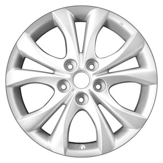 CCI® - 5 V-Spoke Silver 17x7 Alloy Factory Wheel - Remanufactured