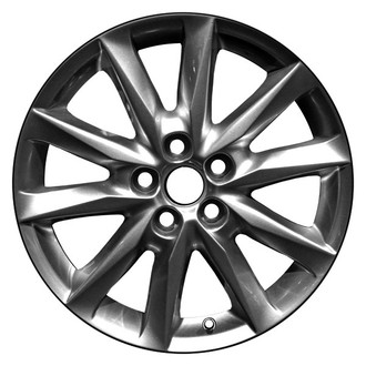 CCI® - 10-Spoke Dark Smoked Hypersilver 18x7 Alloy Factory Wheel - Remanufactured