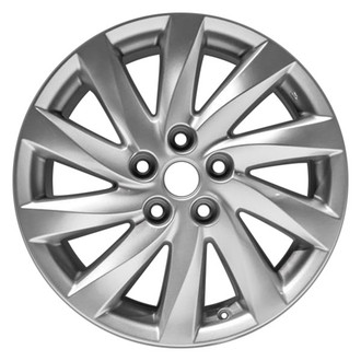 CCI® - 10 Turbine-Spoke Silver 17x7 Alloy Factory Wheel - Remanufactured