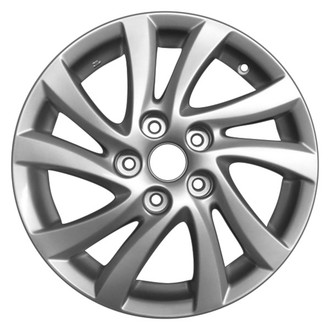 CCI® - 10 Spiral-Spoke Light PVD Chrome 16x6.5 Alloy Factory Wheel - Remanufactured