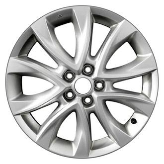 CCI® - 5 V-Spoke Silver 19x7 Alloy Factory Wheel - Remanufactured