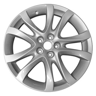 CCI® - 5 V-Spoke Medium Smoked Hyper Silver 19x7.5 Alloy Factory Wheel - Remanufactured