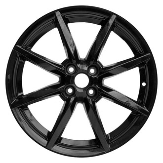 CCI® - 4 V-Spoke Black 17x7 Alloy Factory Wheel - Remanufactured