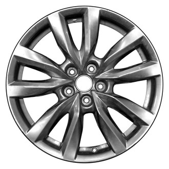 CCI® - 5 V-Spoke Light Smoked Hypersilver 18x8 Alloy Factory Wheel - Remanufactured